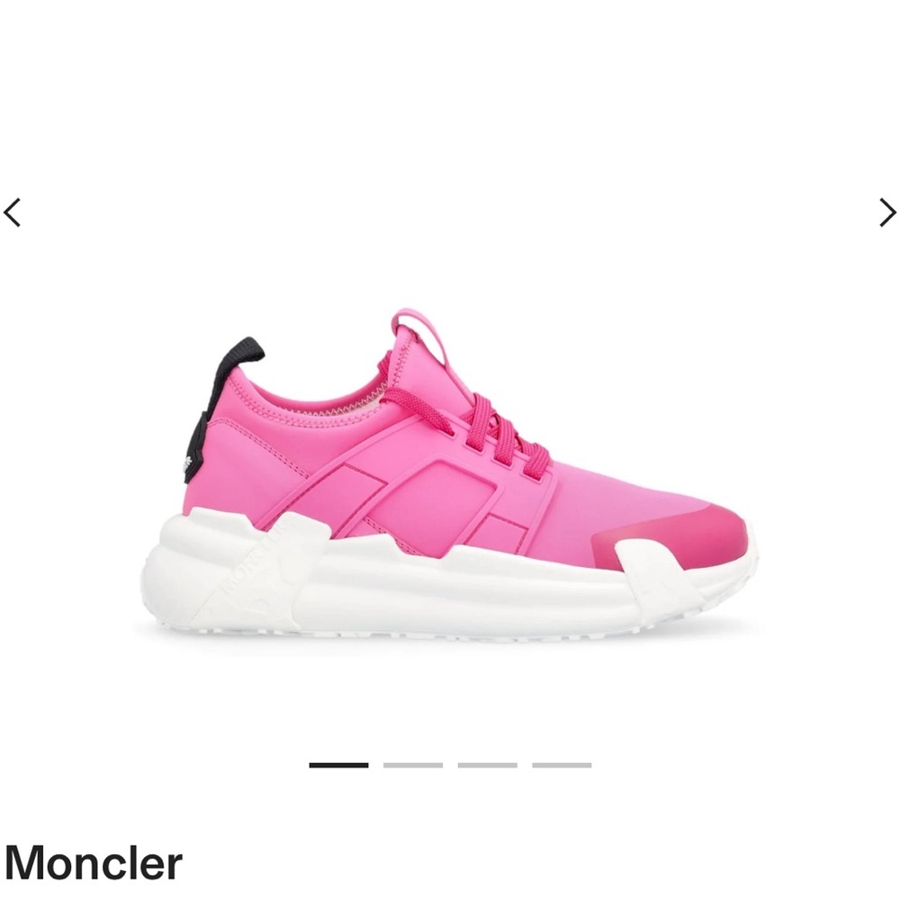 Moncler Pink Lunagrove Sneaker